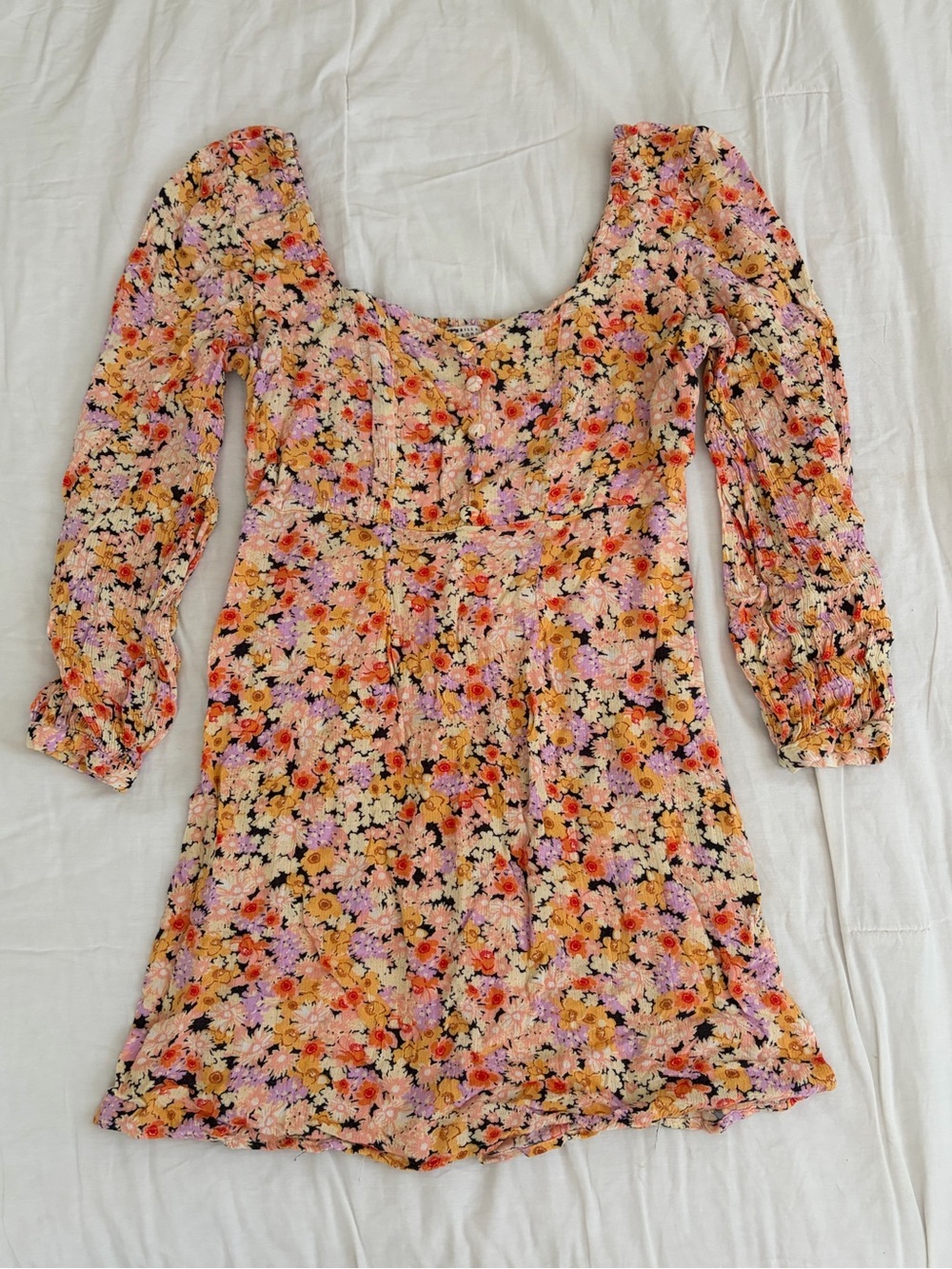 Billabong Floral Mini Dress Size Small